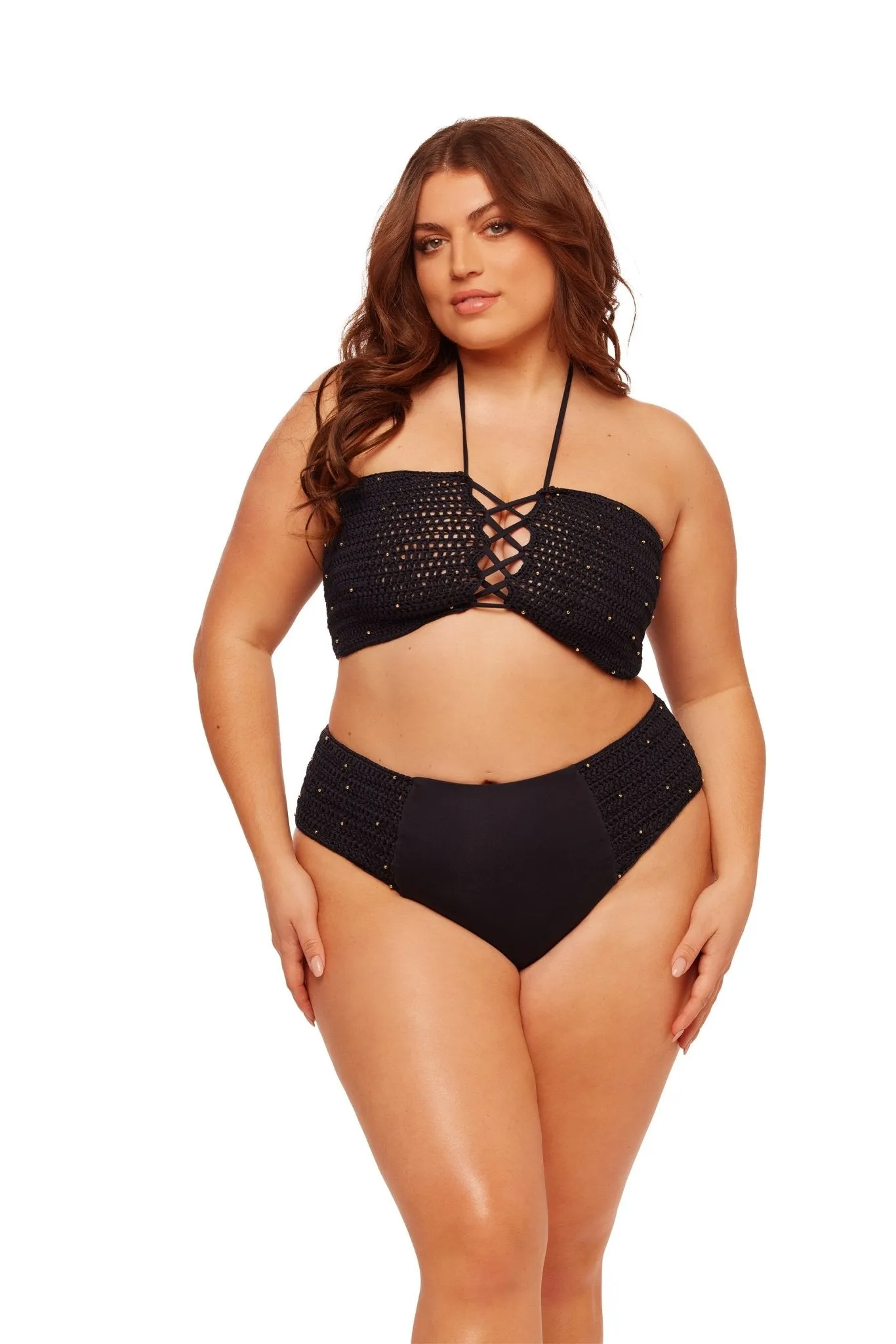 Cancun Top - Midnight Black