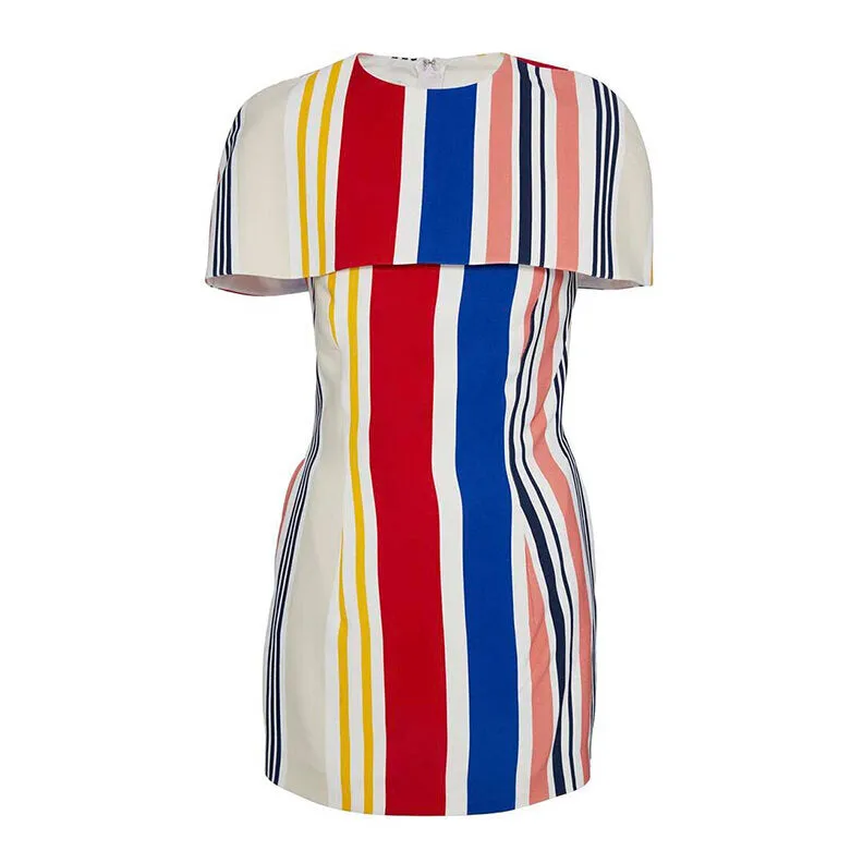 Capelet Mini Dress