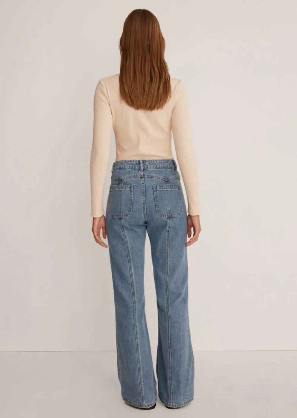 Cassie L/S Tee Almond