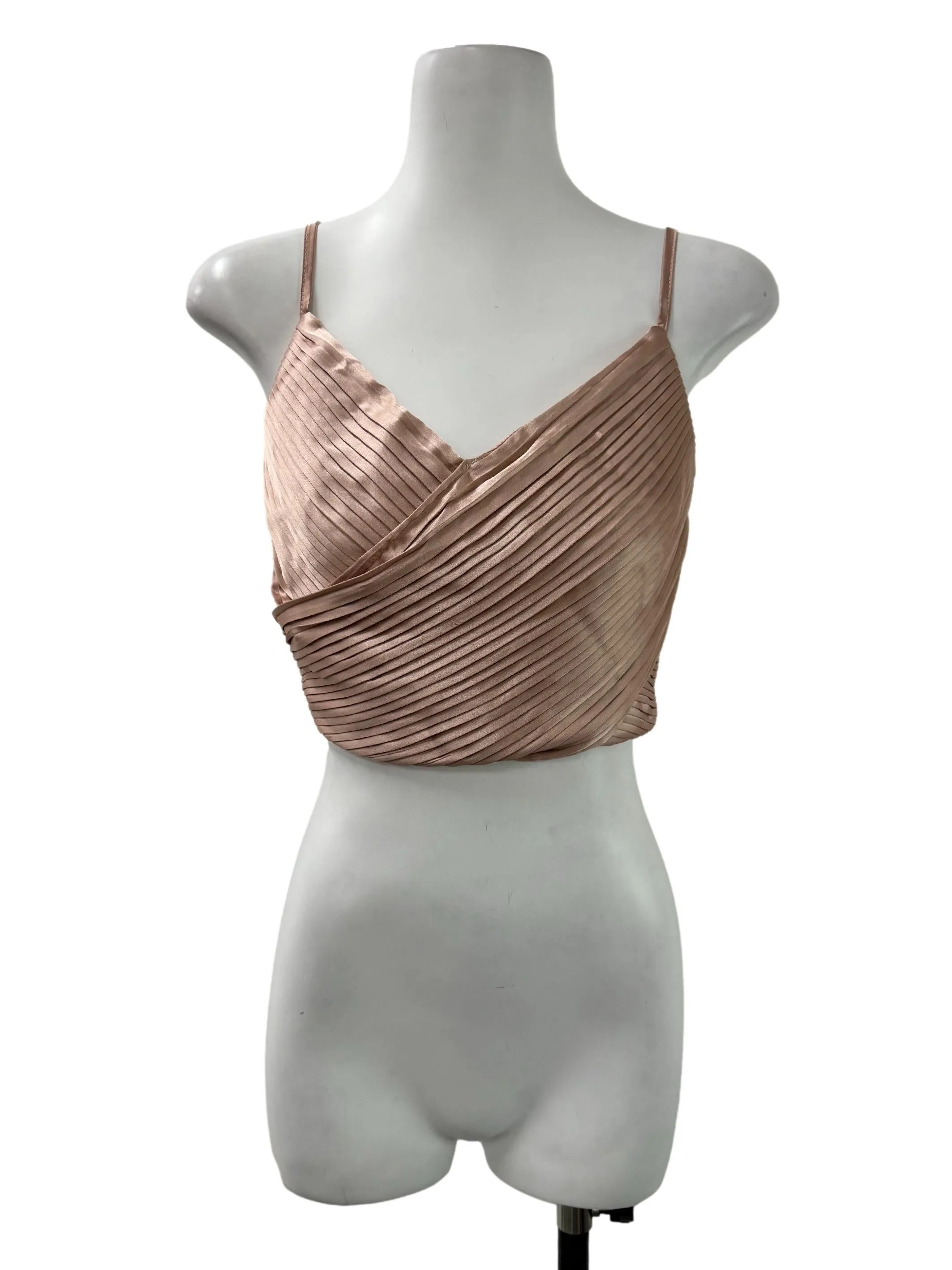 Champange Wrap Tank Top