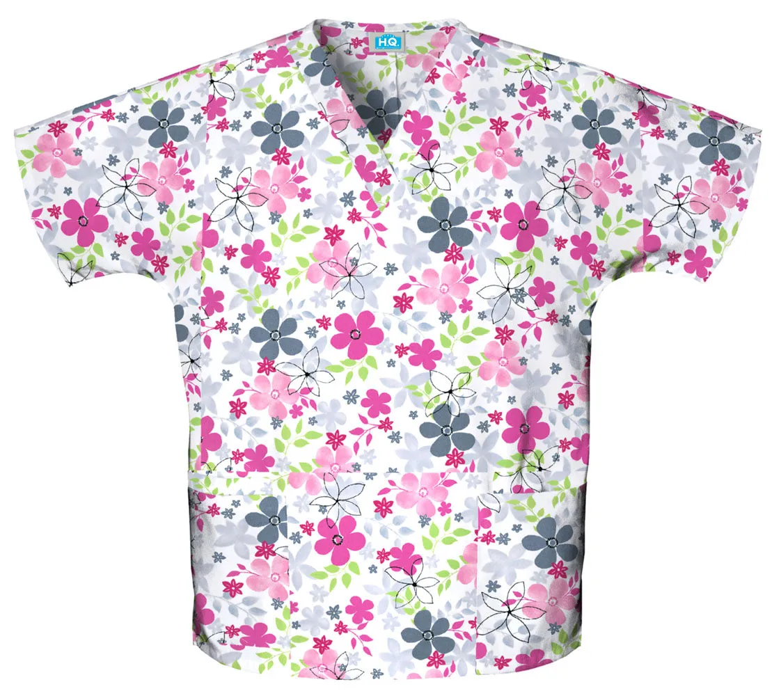 Cherokee Scrub Top Prints Clearance Sale
