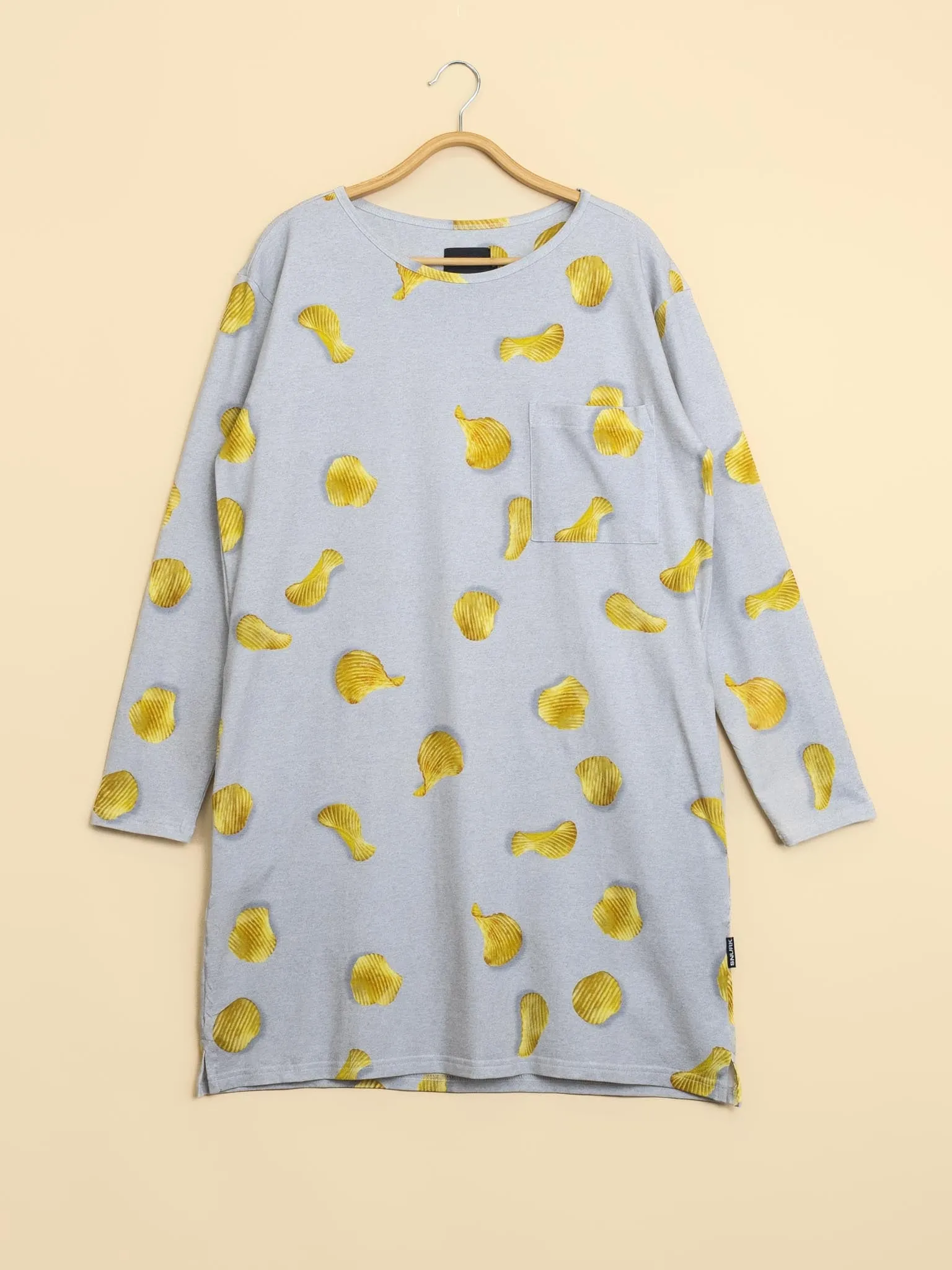 Chips Long Sleeve Dress Dames