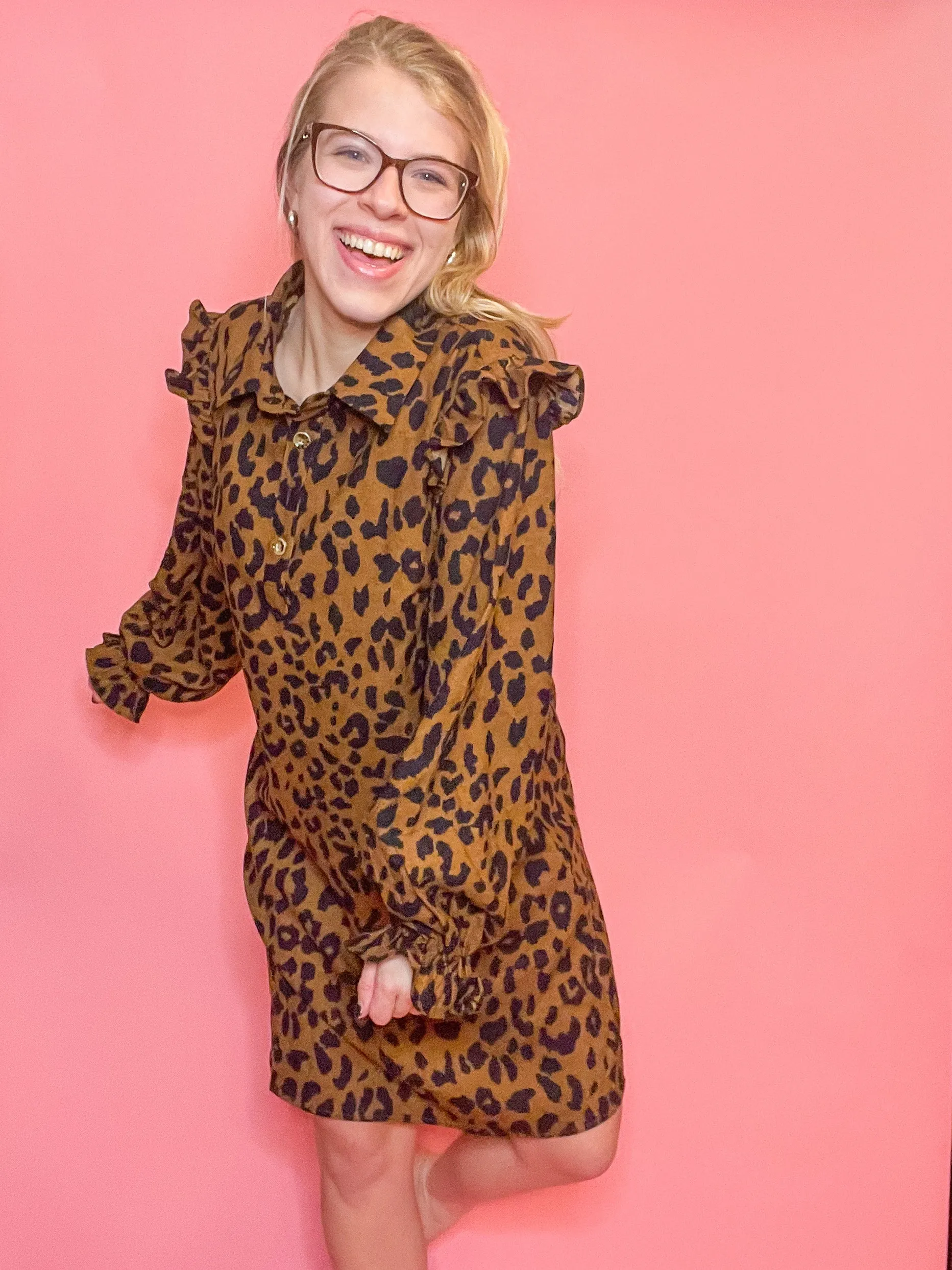 Chloe Leopard Dress