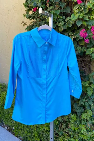 Cintuck Turquoise Blouse