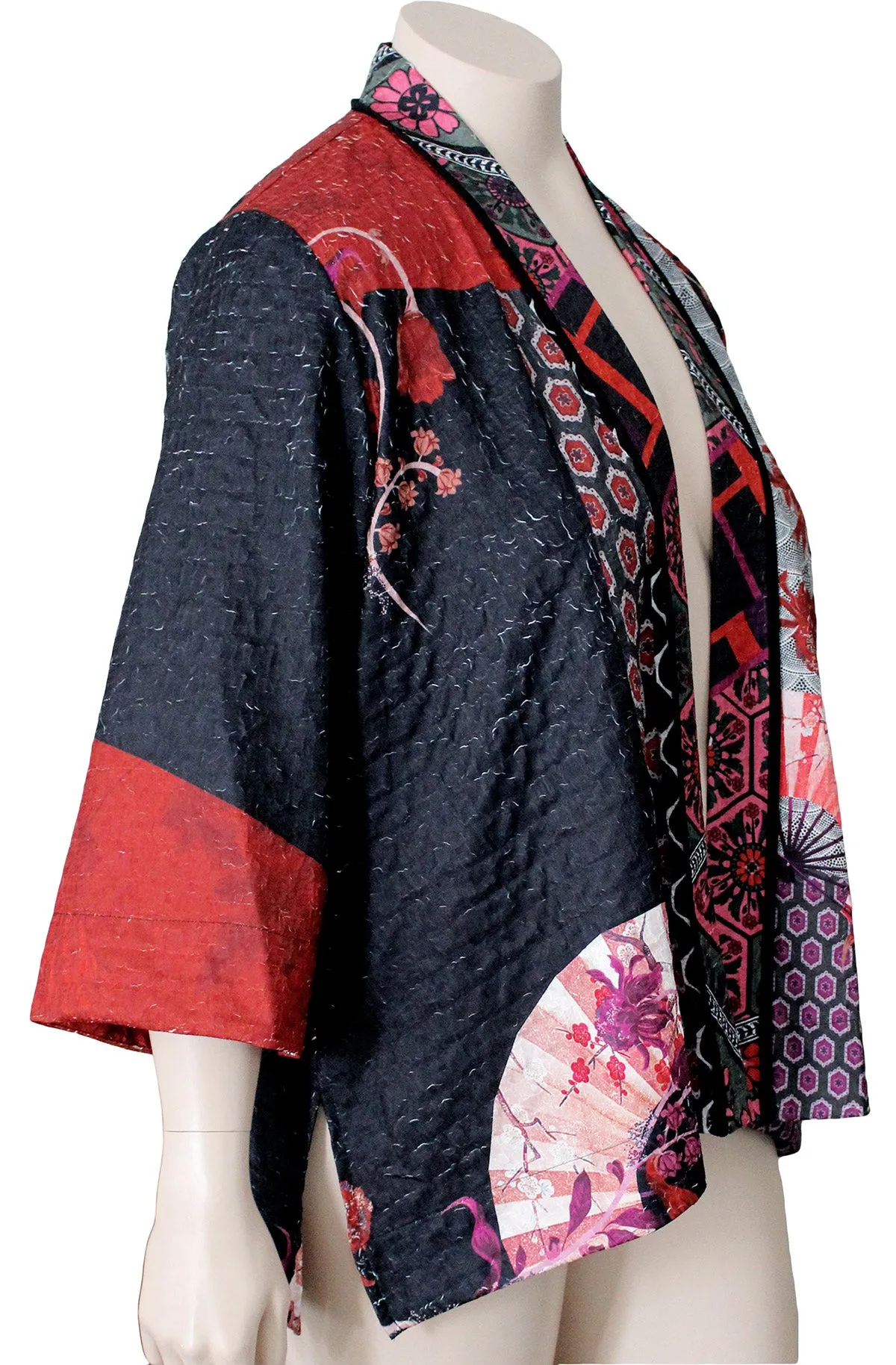 Citron Poly Shawl Collar Jacket