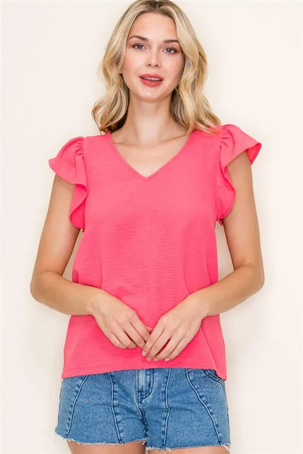 Clara Coral Top