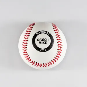 Coach with Outline Circle, Baseball Bottle Opener