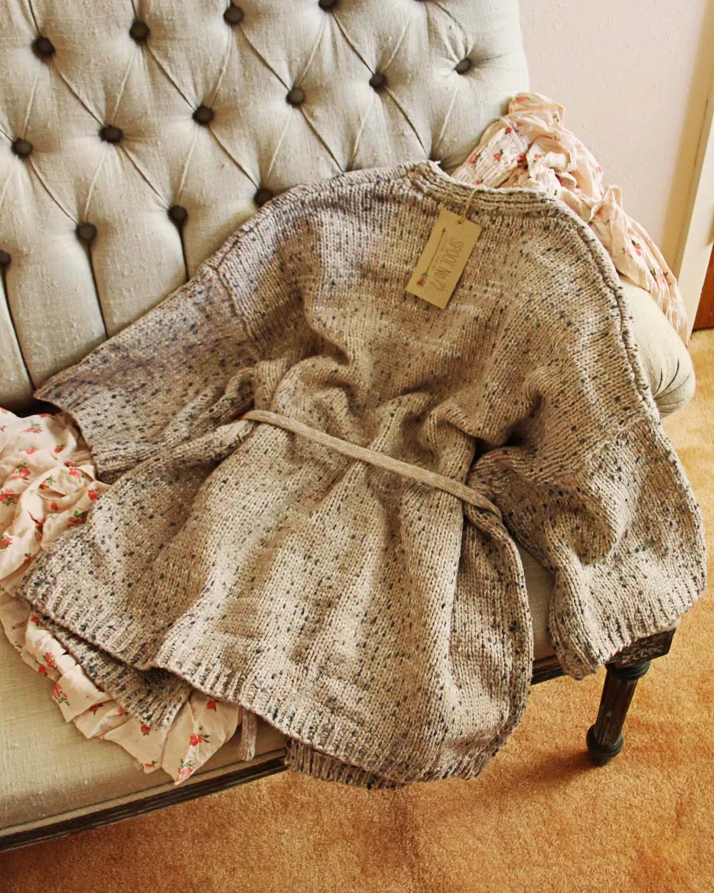Confetti Wrap Sweater