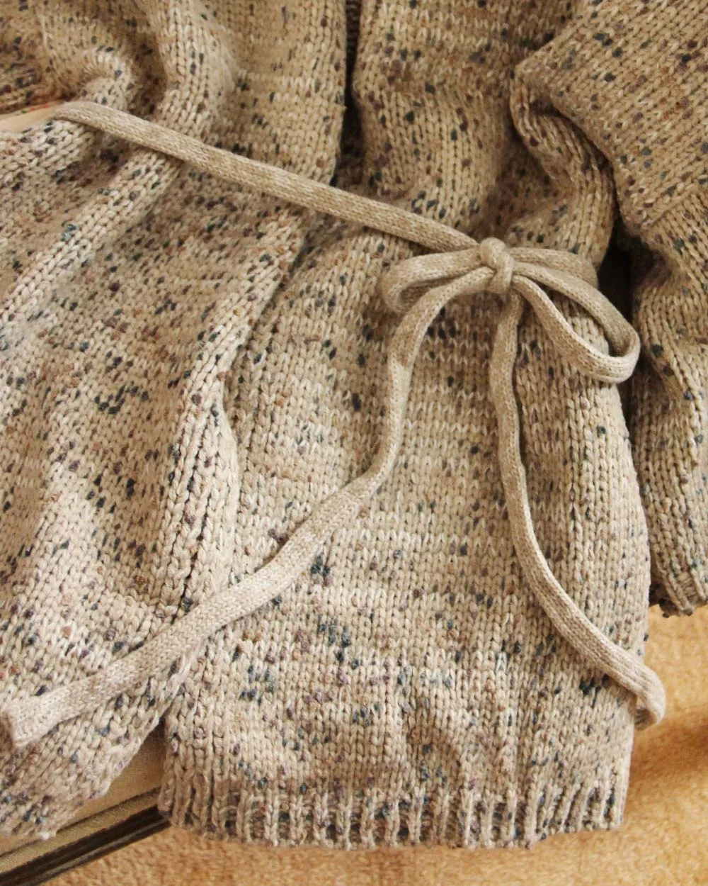Confetti Wrap Sweater