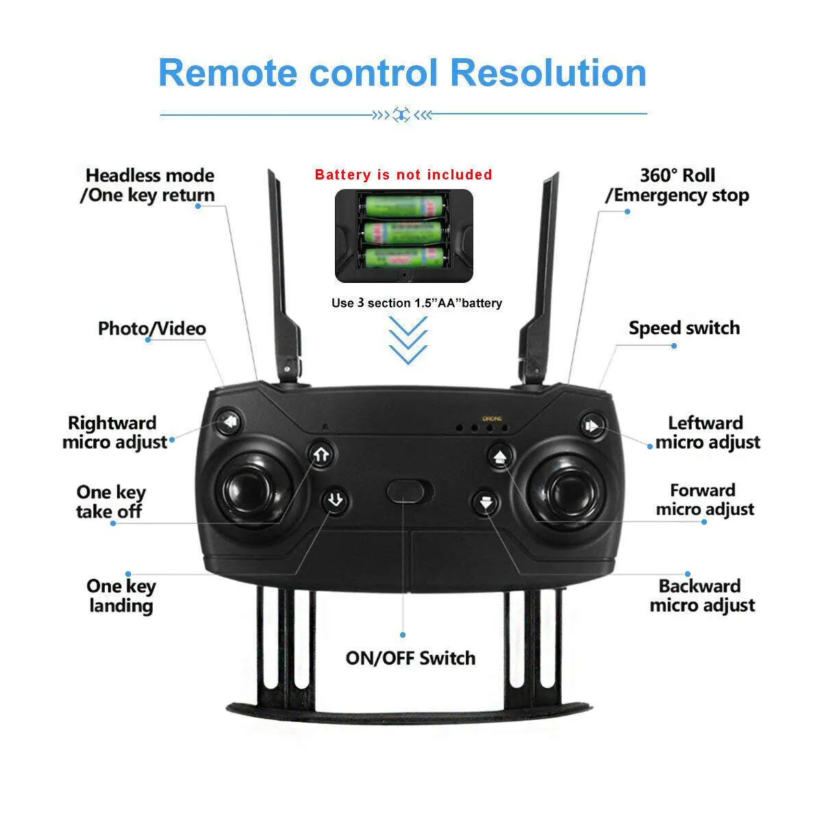 Cooligg FPV Wifi Drone With HD Camera Aircraft Foldable Quadcopter Selfie Toys