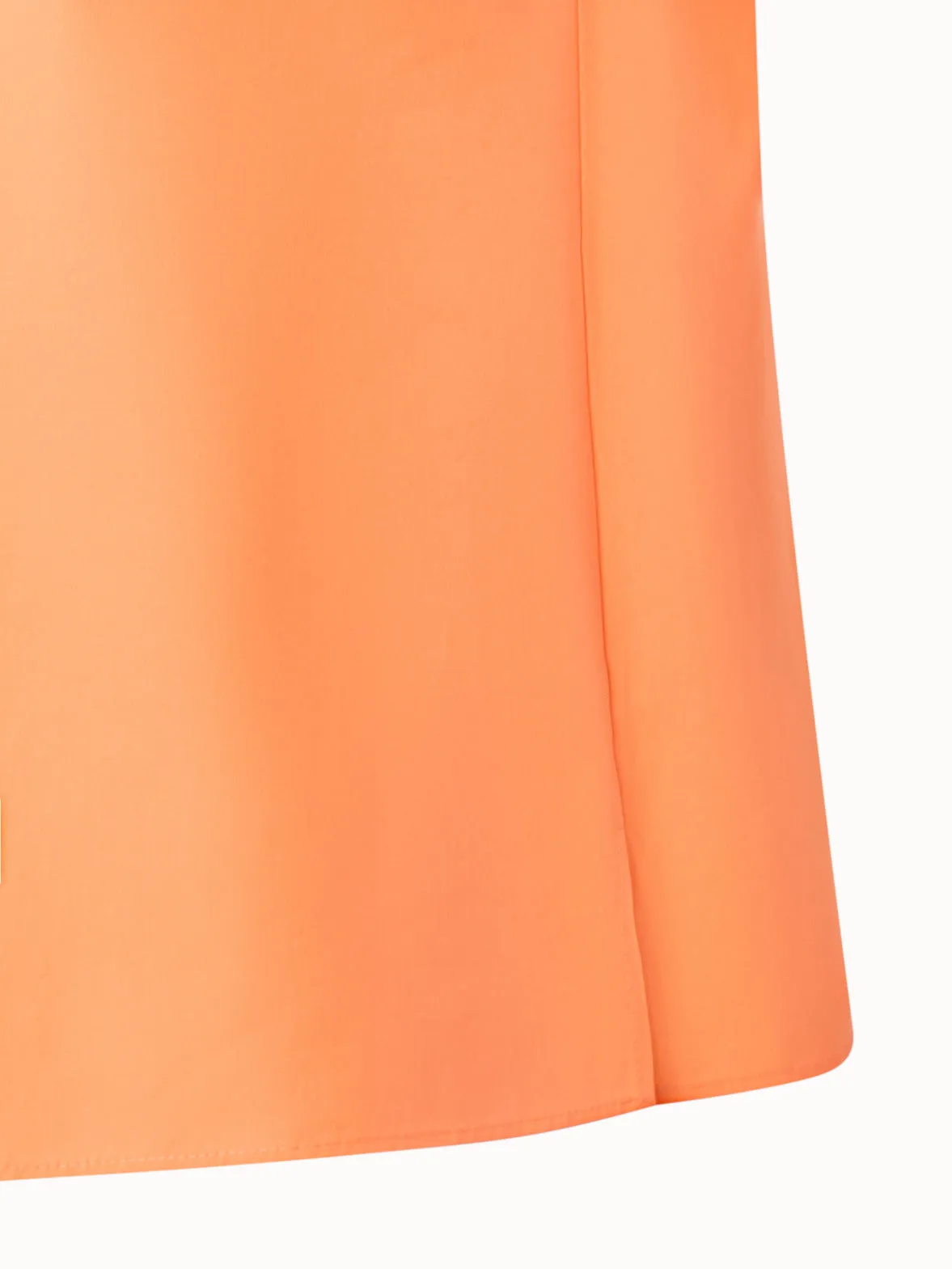 Cotton Blouse with Collar Knot