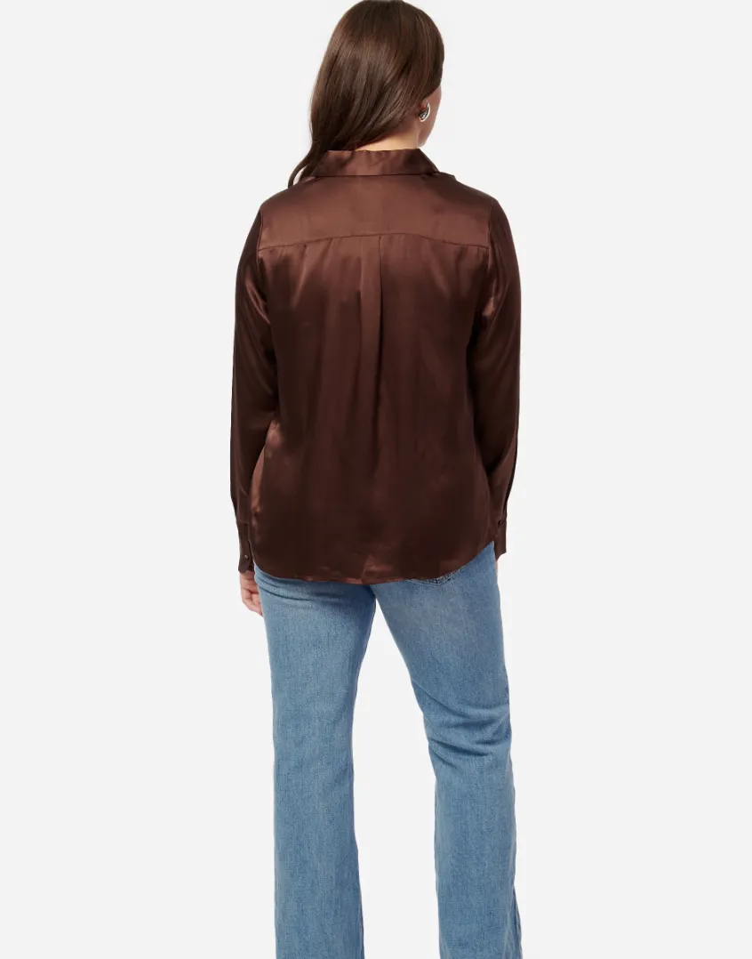Crosby Blouse Chocolate