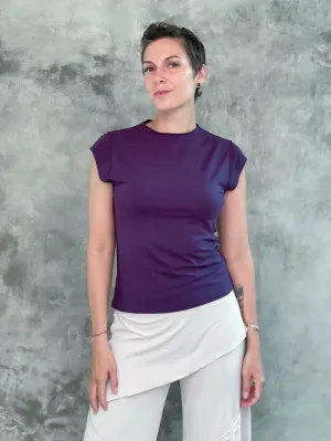 CU Cap Sleeve Mock Top