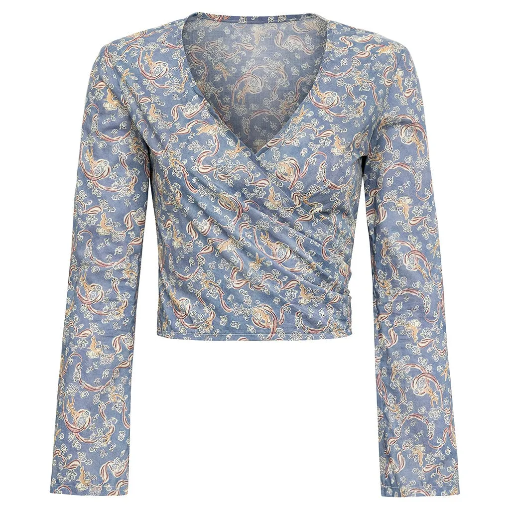 Cupid Wrap Top