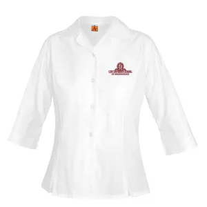 CUS OF INDEPENDENCE 3/4 SLEEVE PRINCESS  BLOUSE (SIZES RUN SMALL)