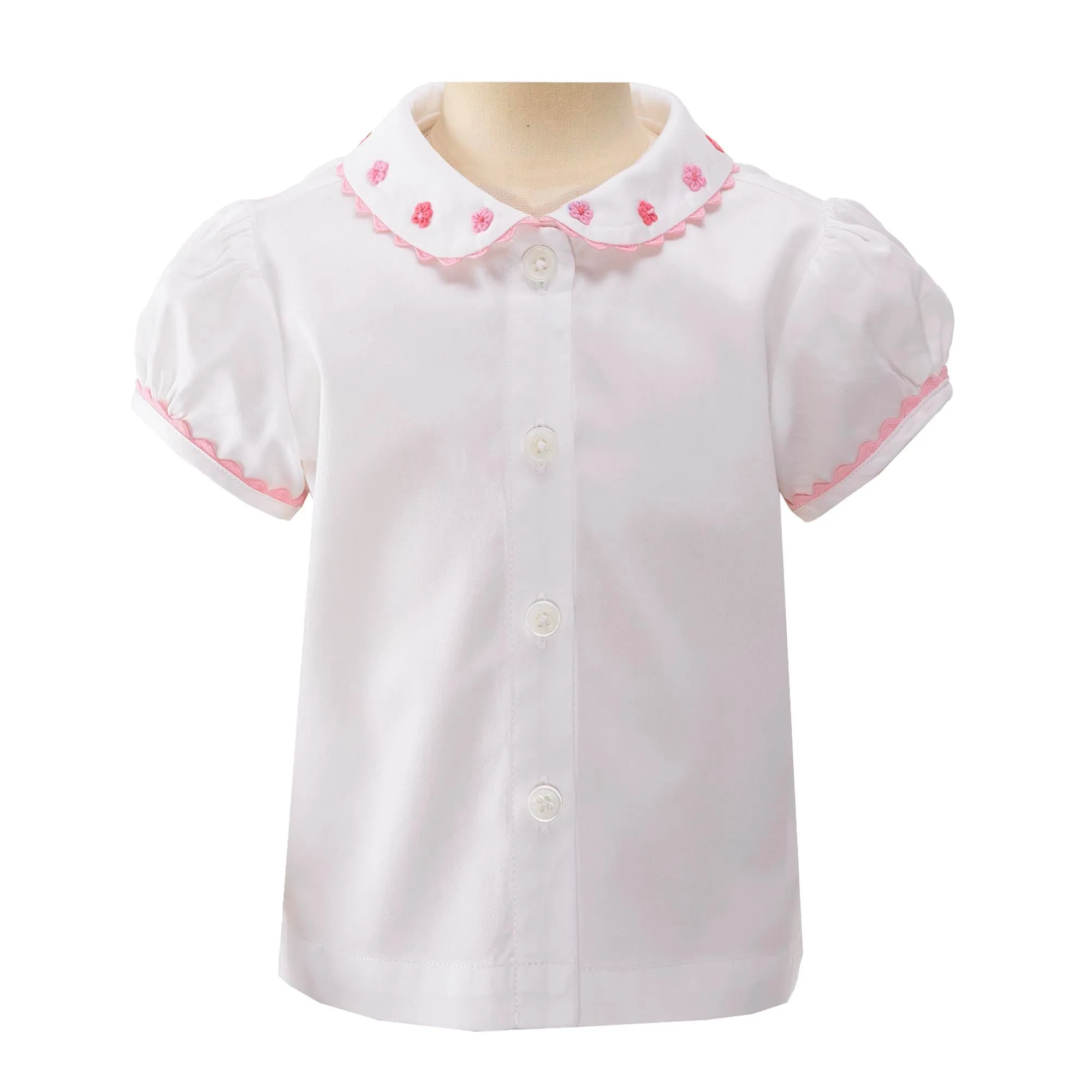 Daisy Embroidered Blouse