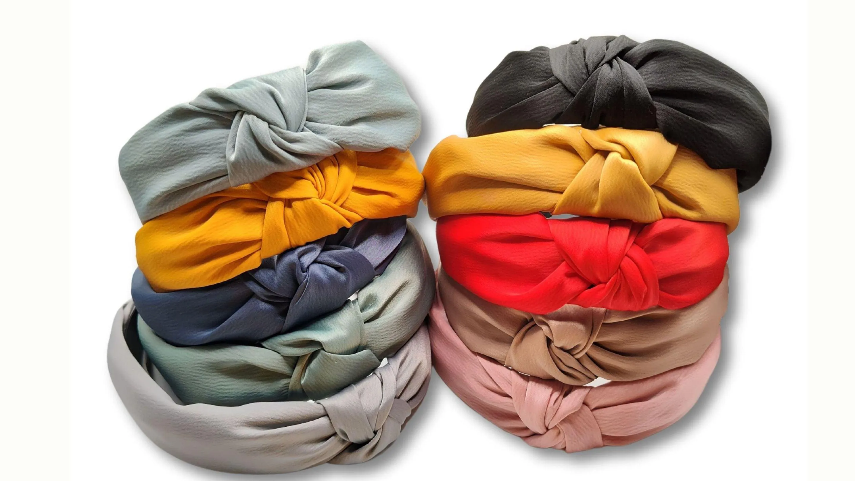 Dark Gold Top Knot Headband