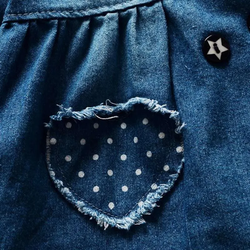 Denim Star Dress