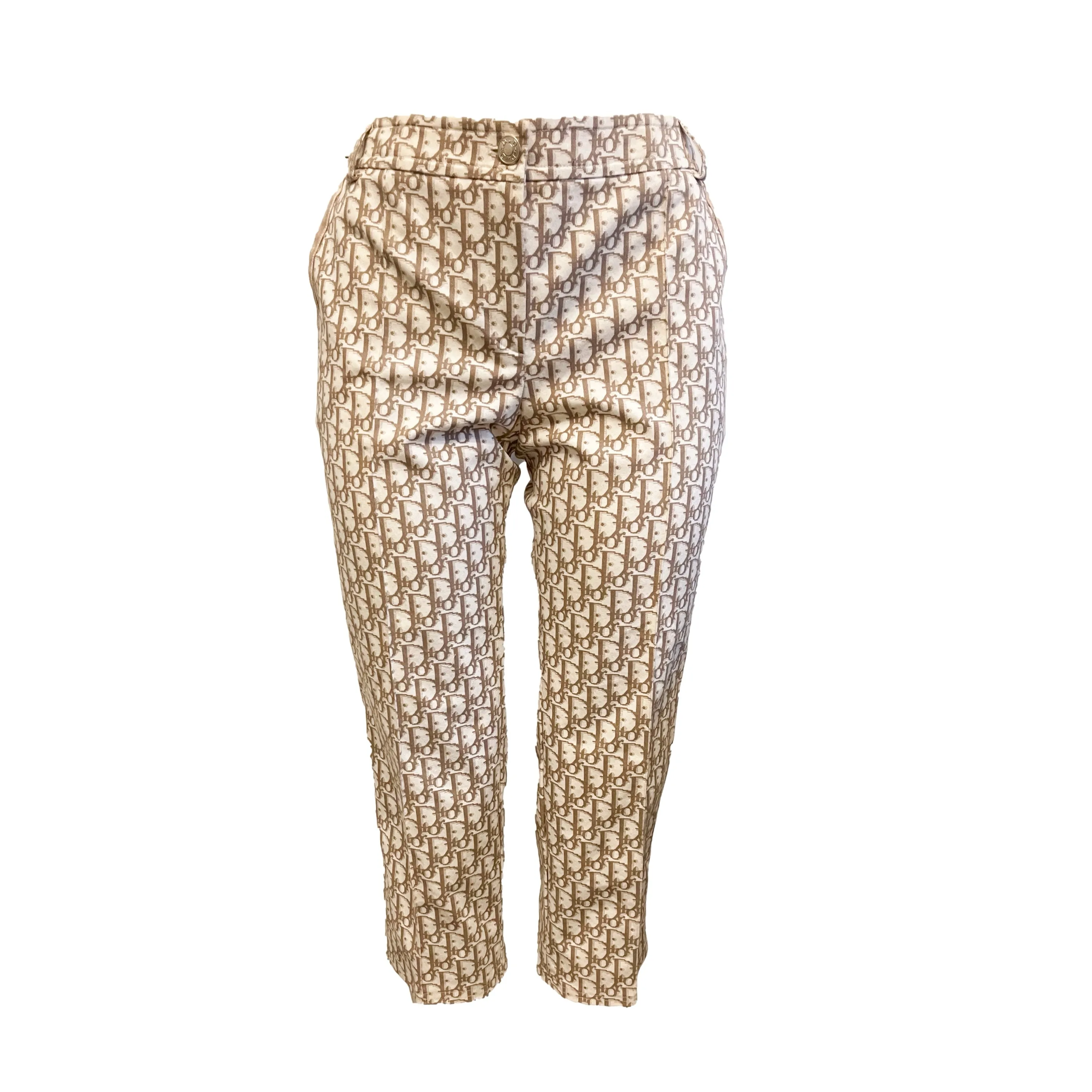 Dior Tan Monogram Pants