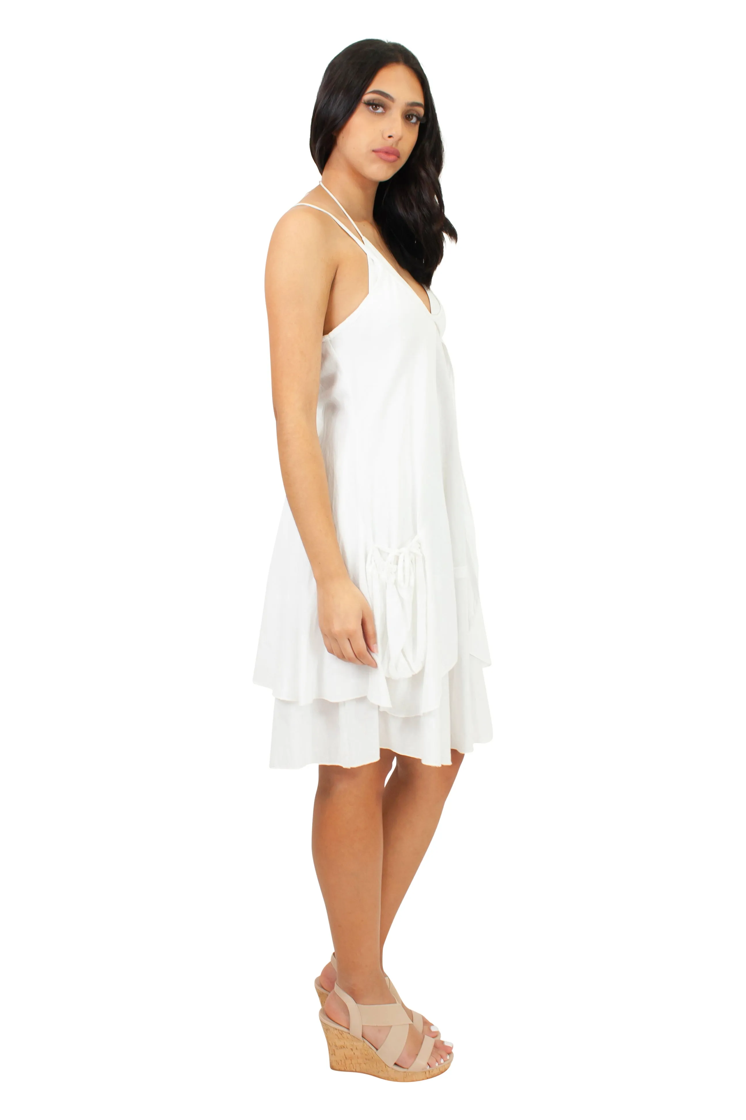 DK-426 Dress in White