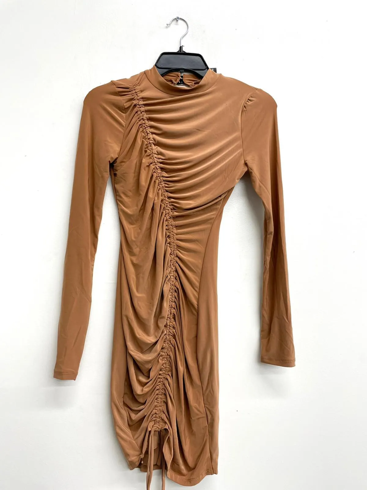 Drawstring Mini Dress