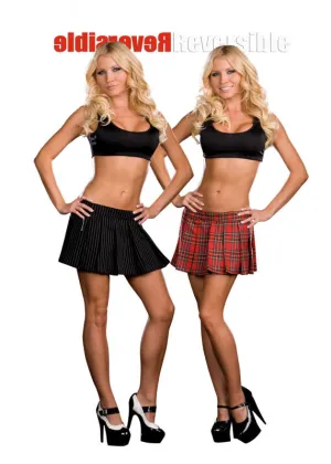 Dream Reversible   / Gangster Skirt - Multi - Extra Large