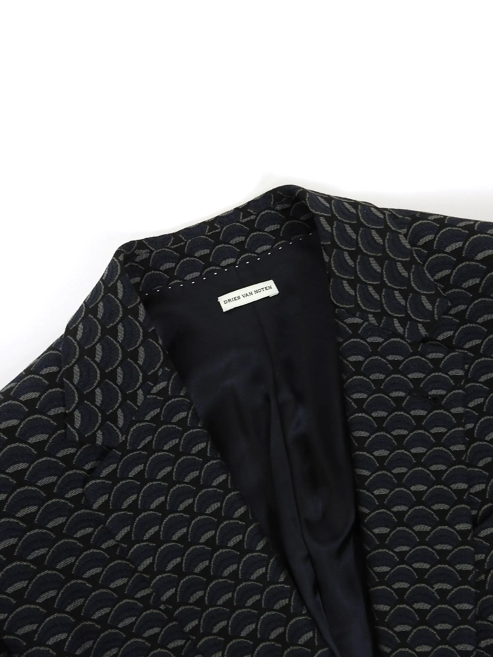 Dries Van Noten Patterned 2 Piece Suit Size 48