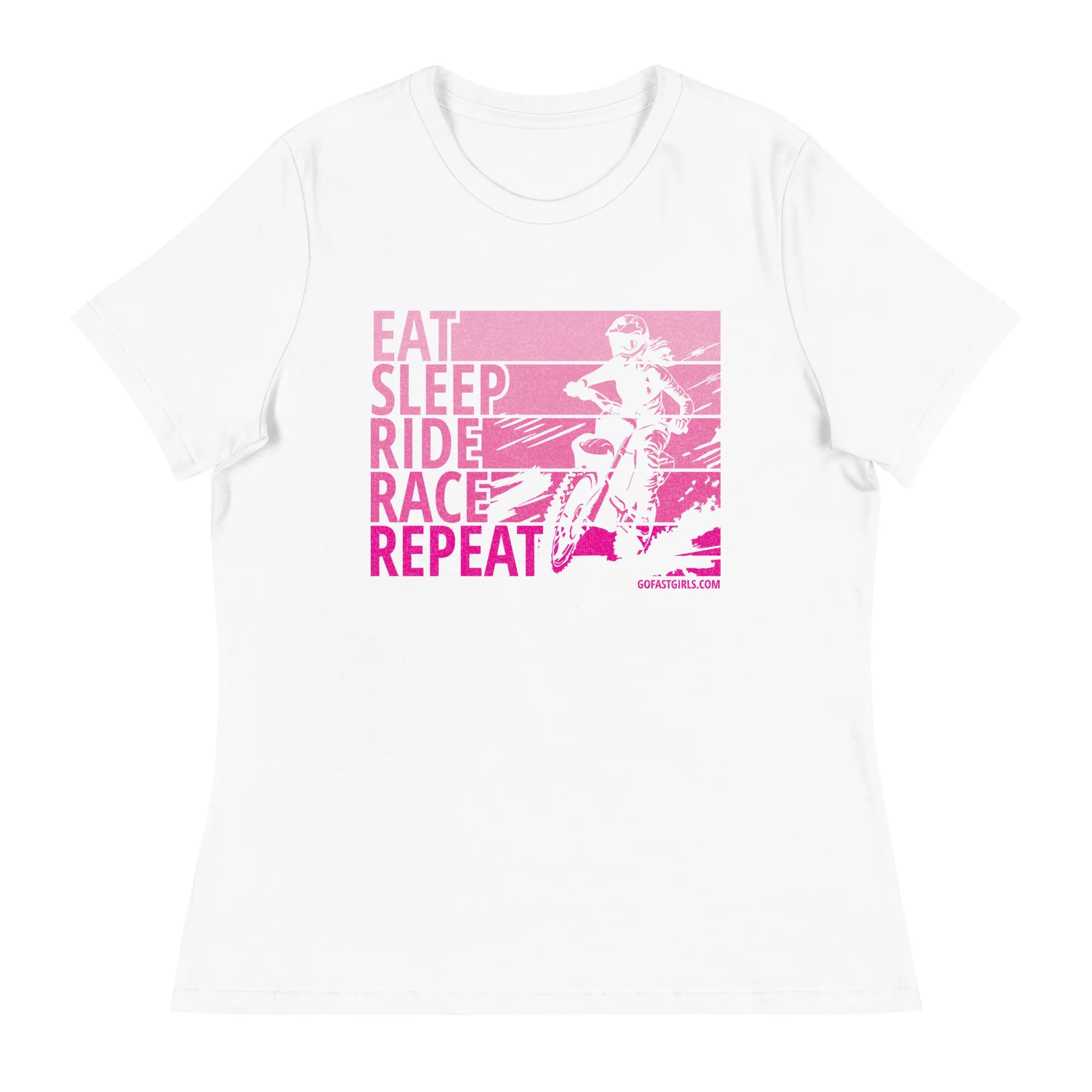 Eat Sleep Ride Race Repeat T-Shirt