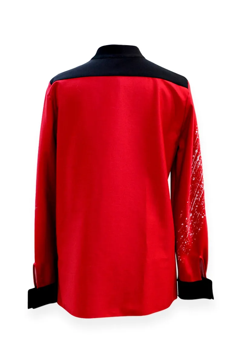 Emmelle Mi Jong Mandarin Collar Blouse
