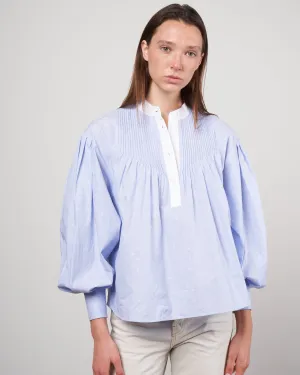 emmie blouse - sky