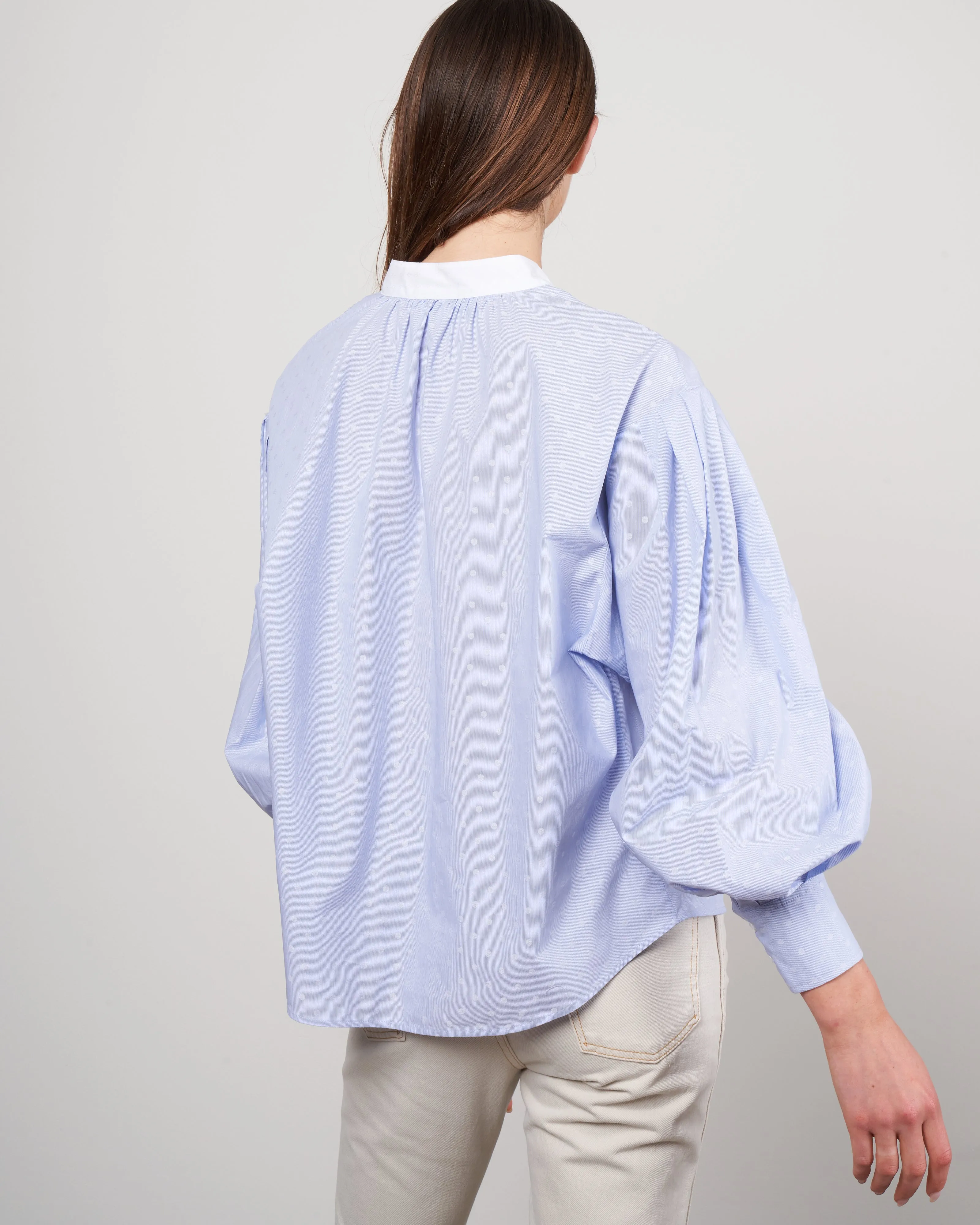 emmie blouse - sky