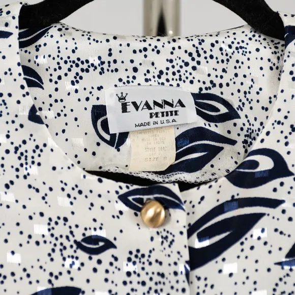 Evana Petite 80s skirt set size 8