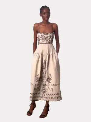 Fashion Printed Swing Dress