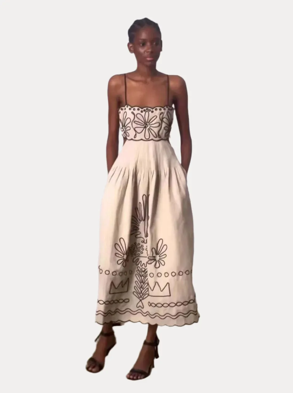 Fashion Printed Swing Dress