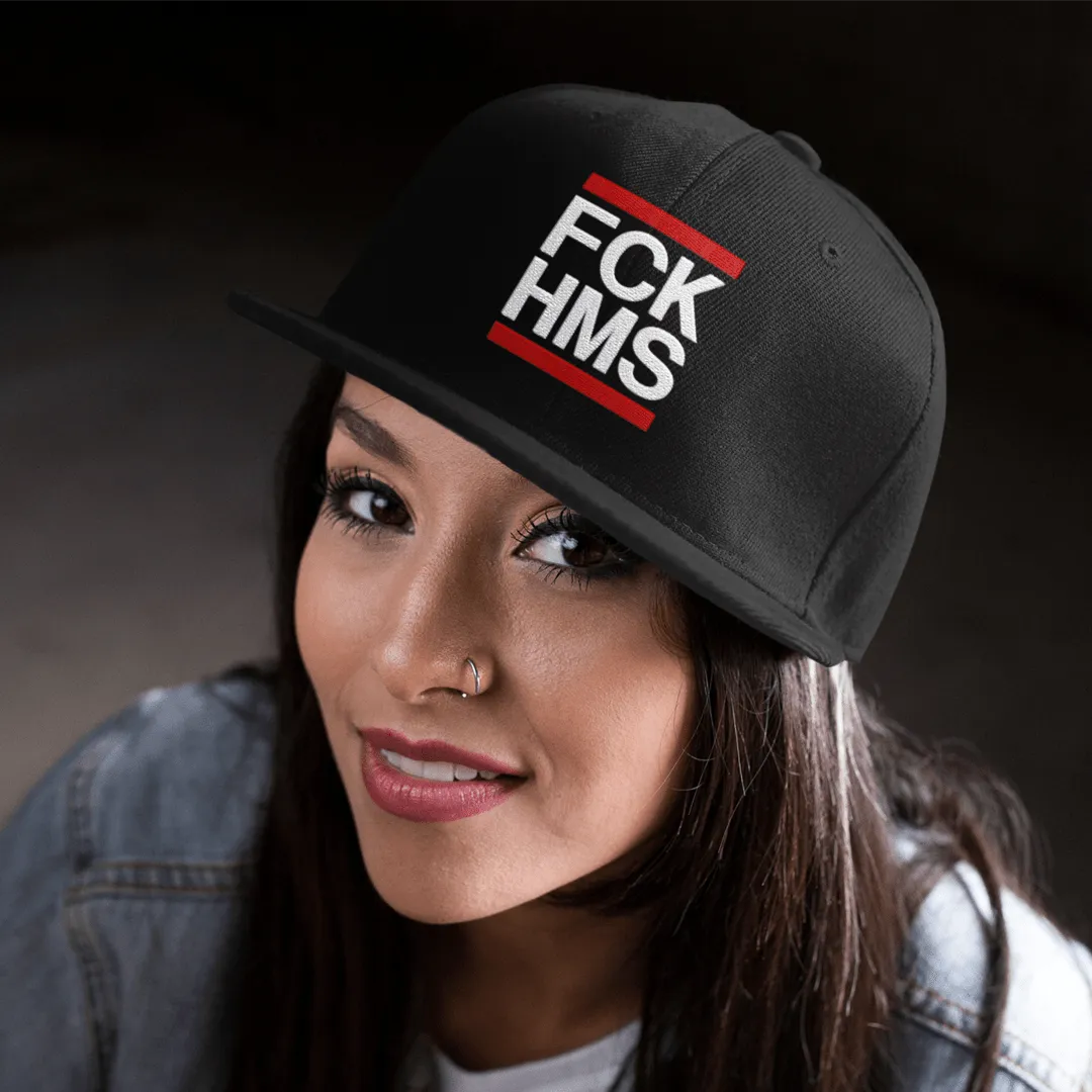 FCK HMS Unisex Flat Top Cap