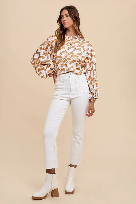 Feline Feeling Blouse