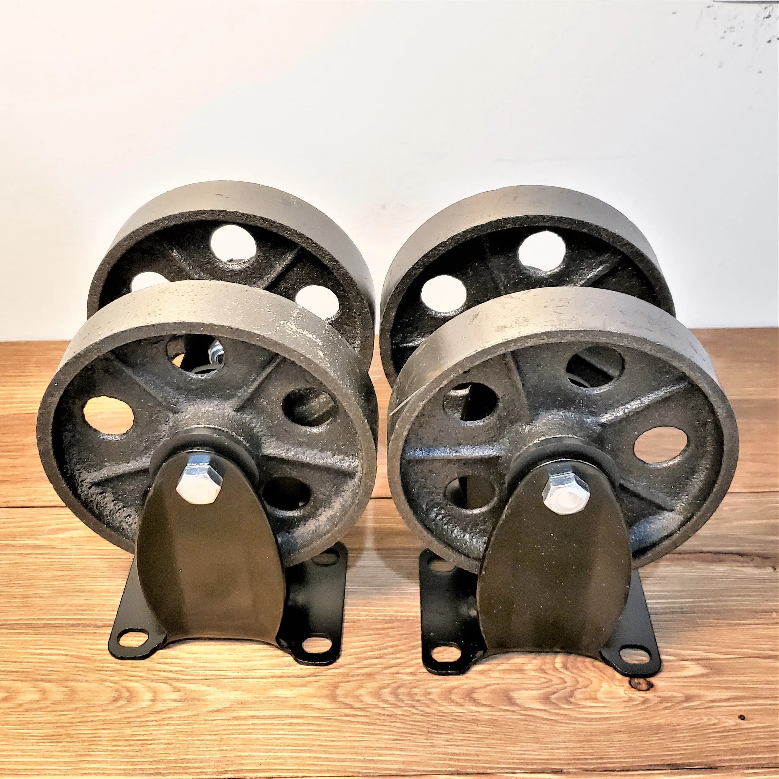 Fixed Vintage Caster Wheels - Set of 4 Pcs
