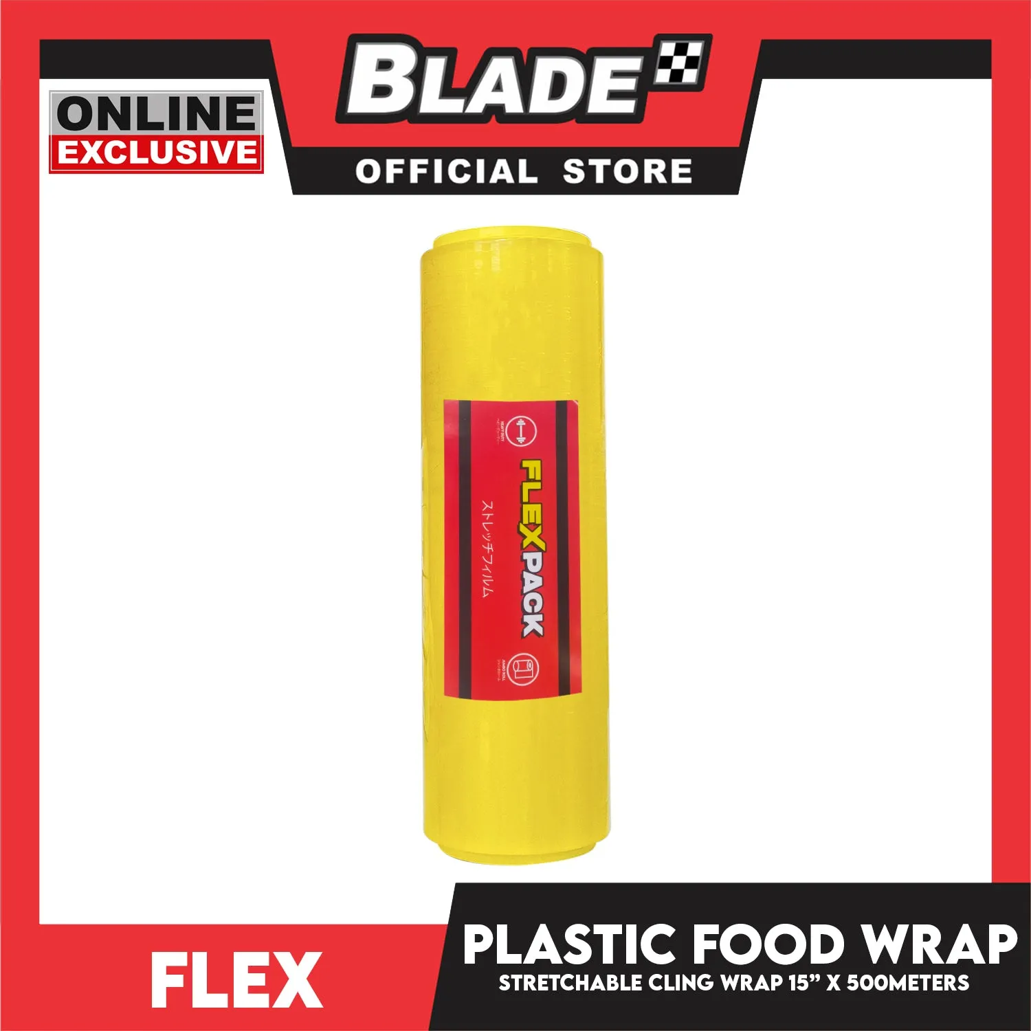 Flex Food Wrap 15inches x 500meters Cling Wrap Plastic Food Wrap and BPA Free Plastic Wrap GEN109