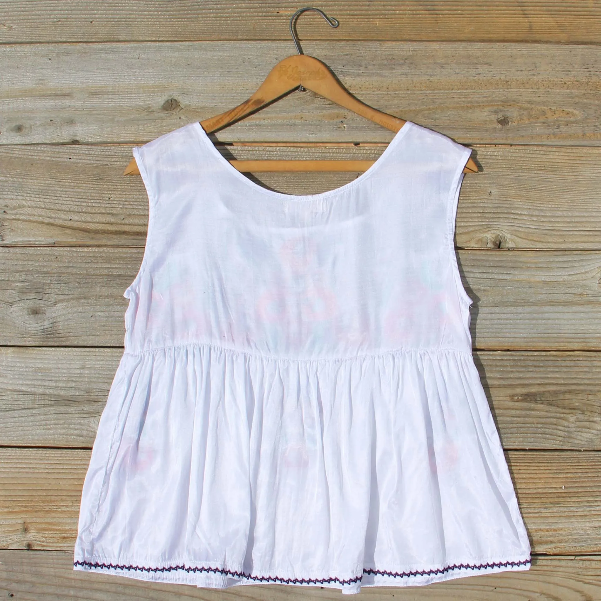 Flores Embroidered Blouse