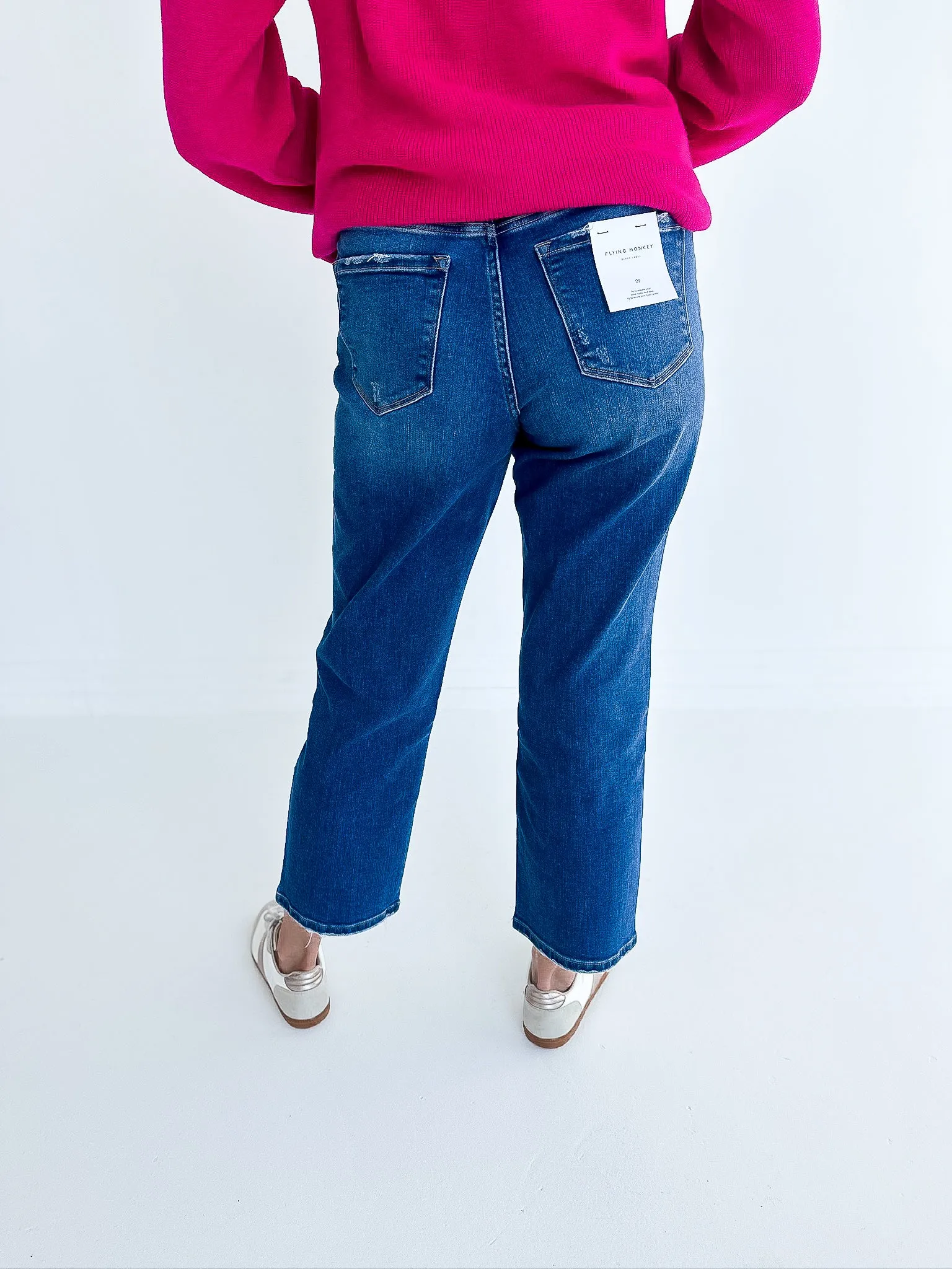 Flying Monkey High Rise Ankle Straight