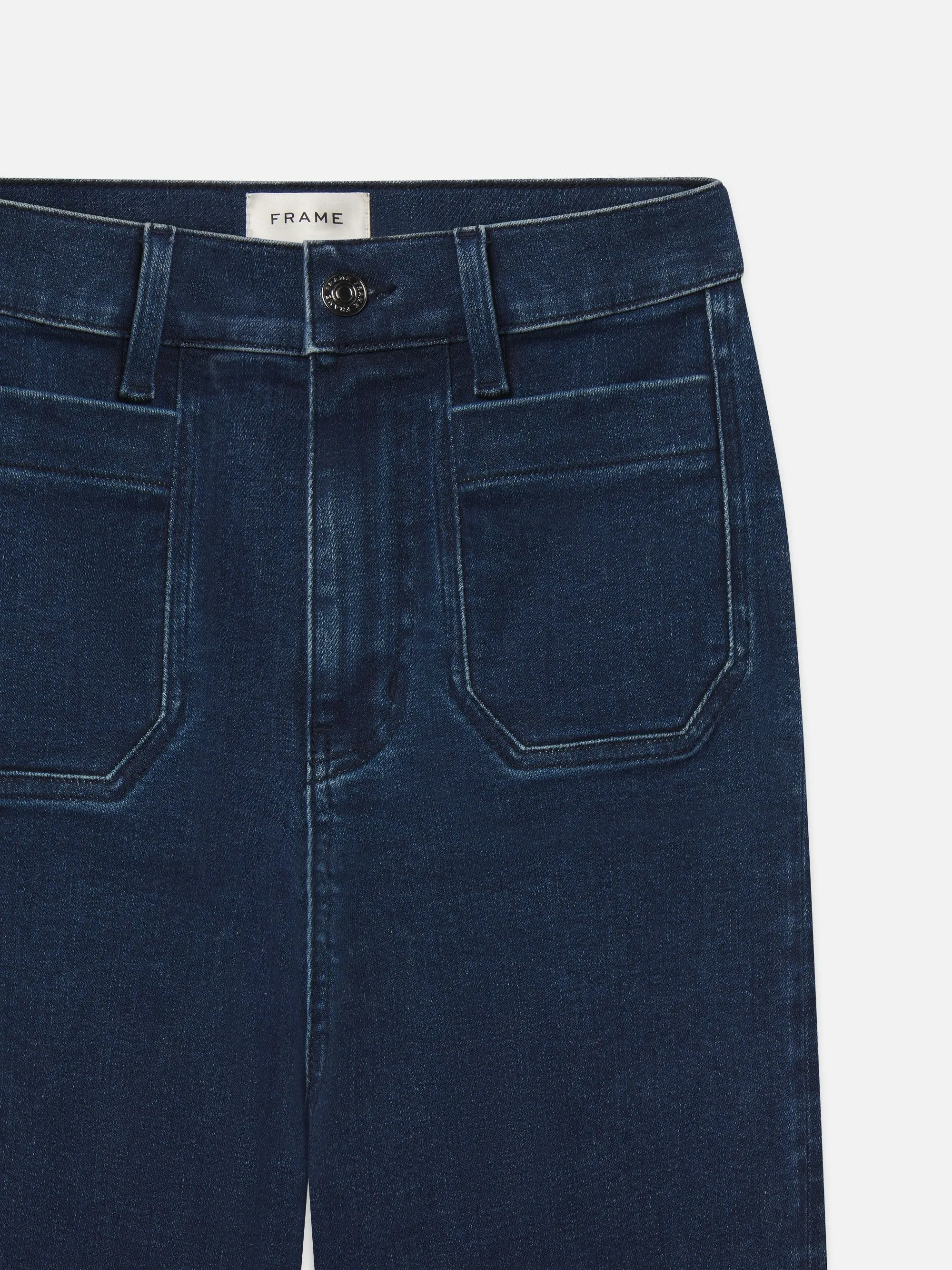FRAME Le Slim Palazzo Modernist Pocket Pant