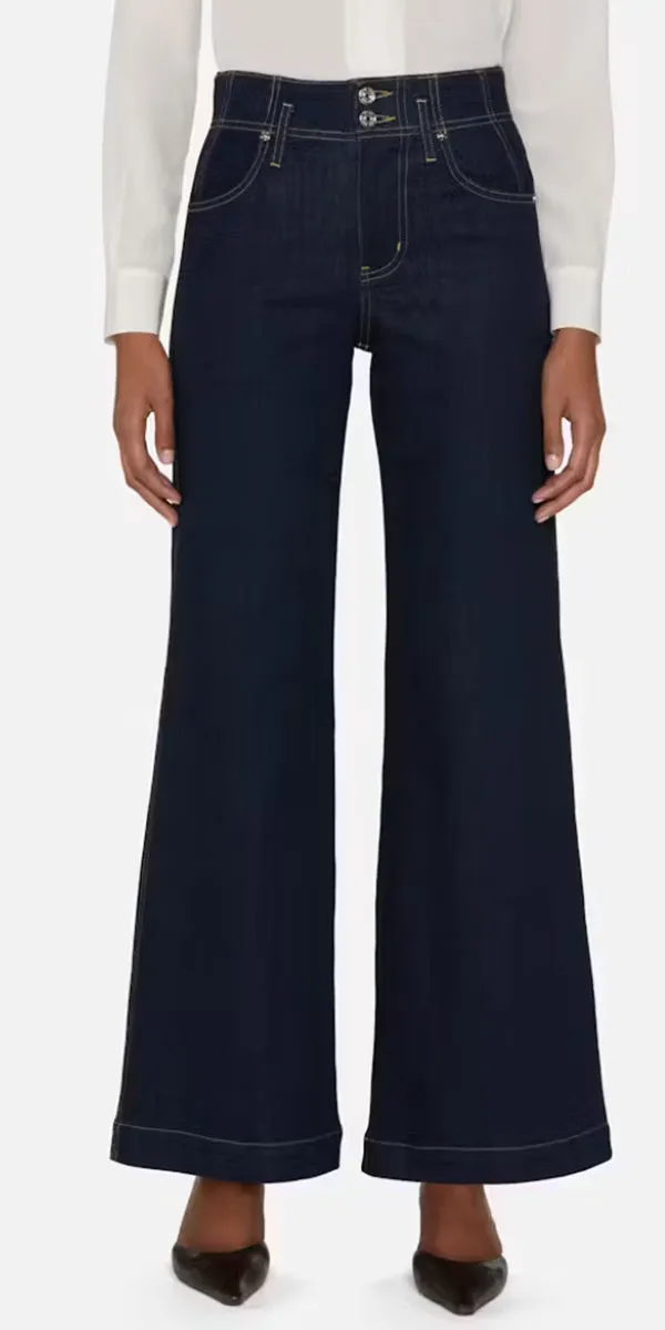 FRAME Seamed Wide Trouser