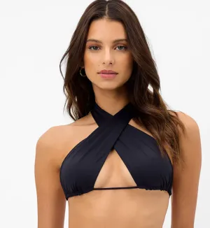 FRANKIES BASH TOP - BLACK
