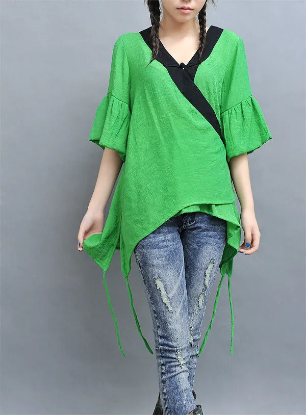 Geisha Kimono wrap top
