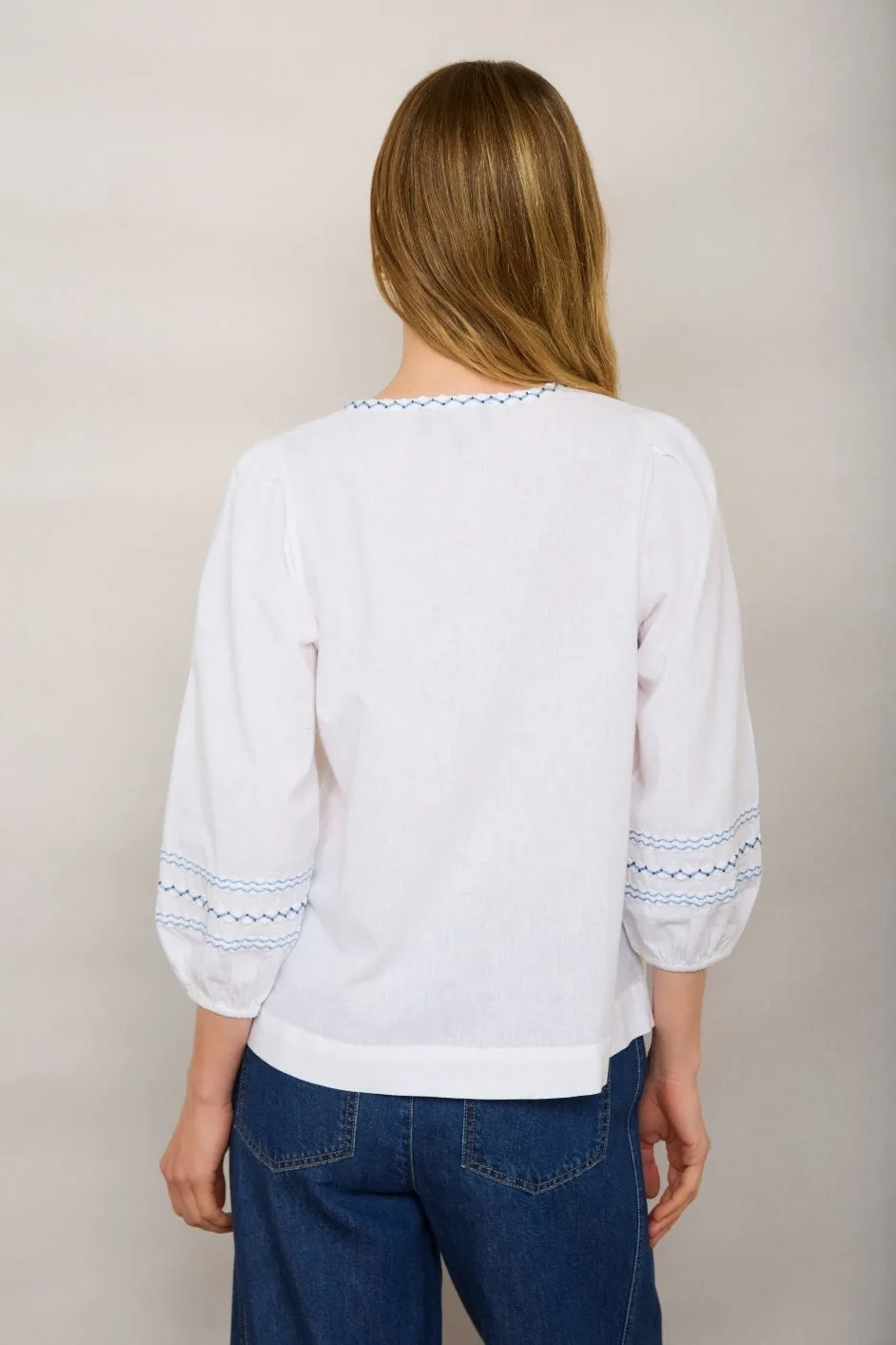 Georgina Blouse - White