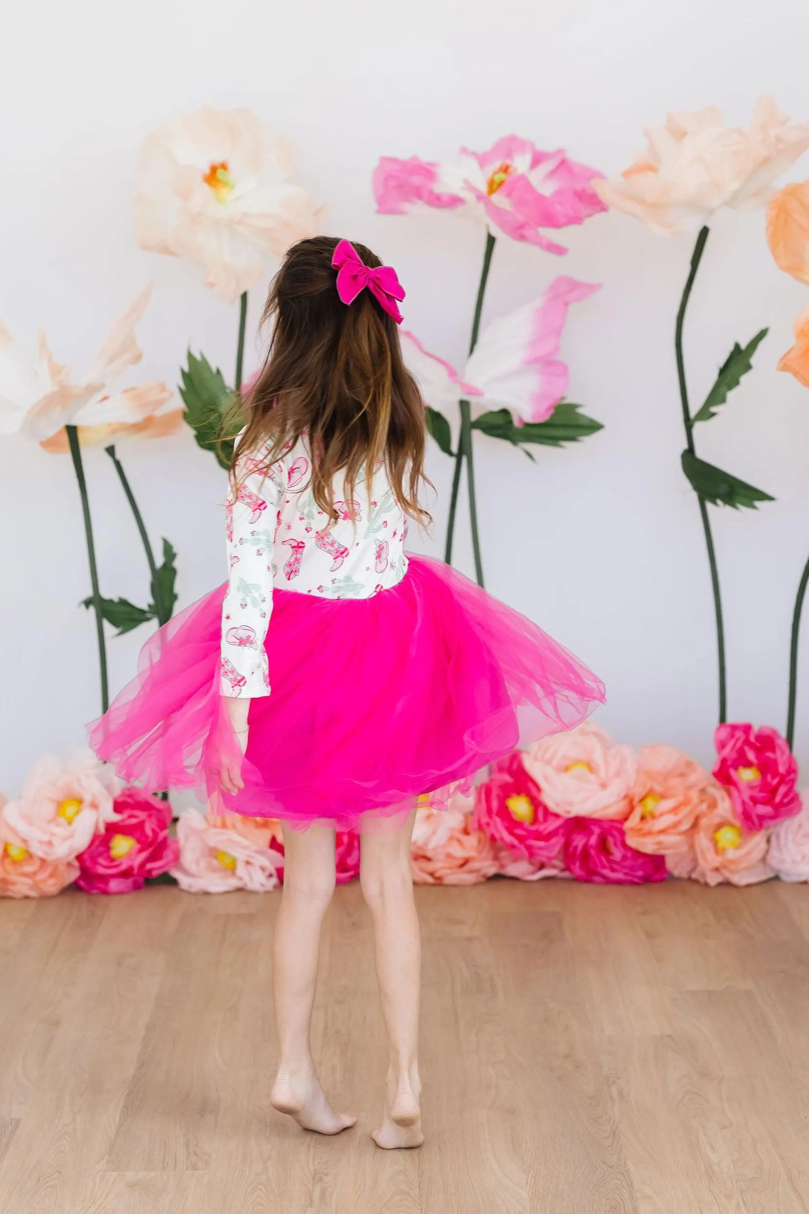 Giddy Up L/S Tutu Dress