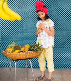 Girls Podyssee Fruit Print Blouse