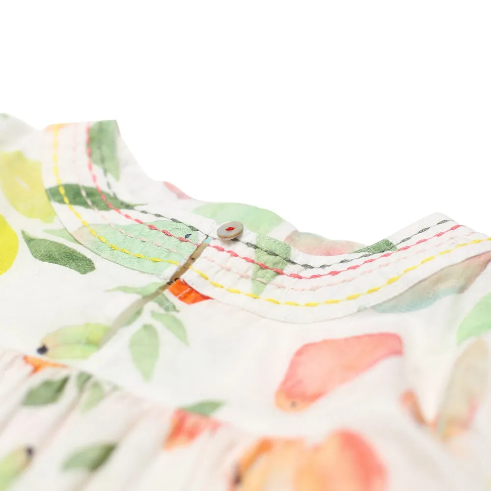 Girls Podyssee Fruit Print Blouse