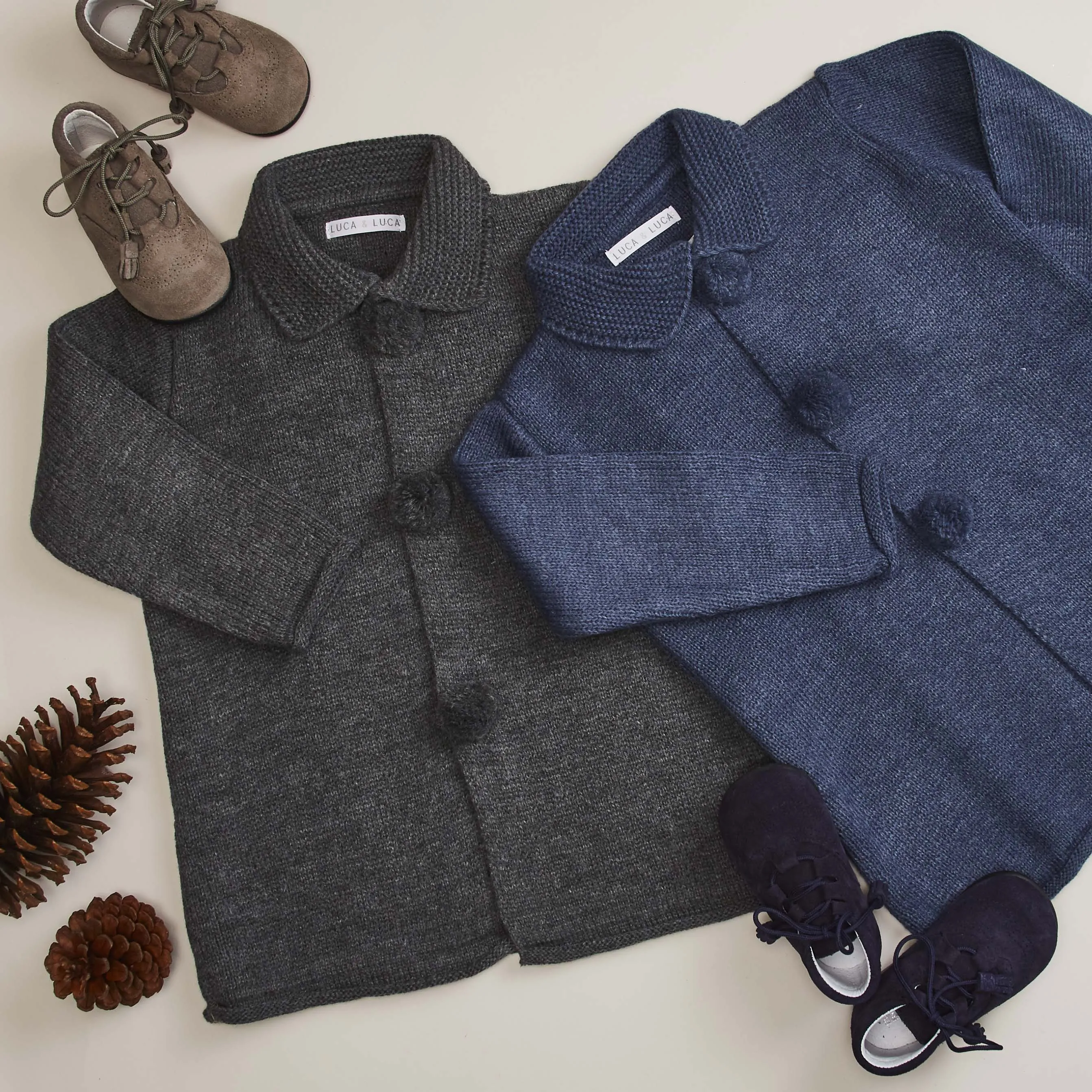 GREY CELINA COAT