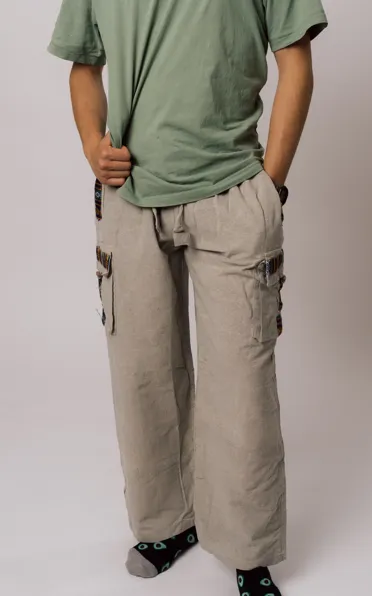 Grey Hippie Pants